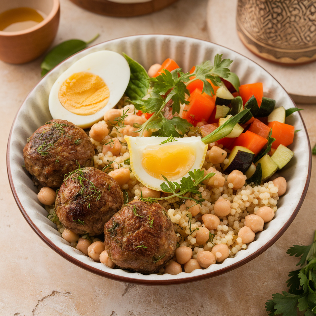 Middle Eastern-Spanish Fusion Bowls