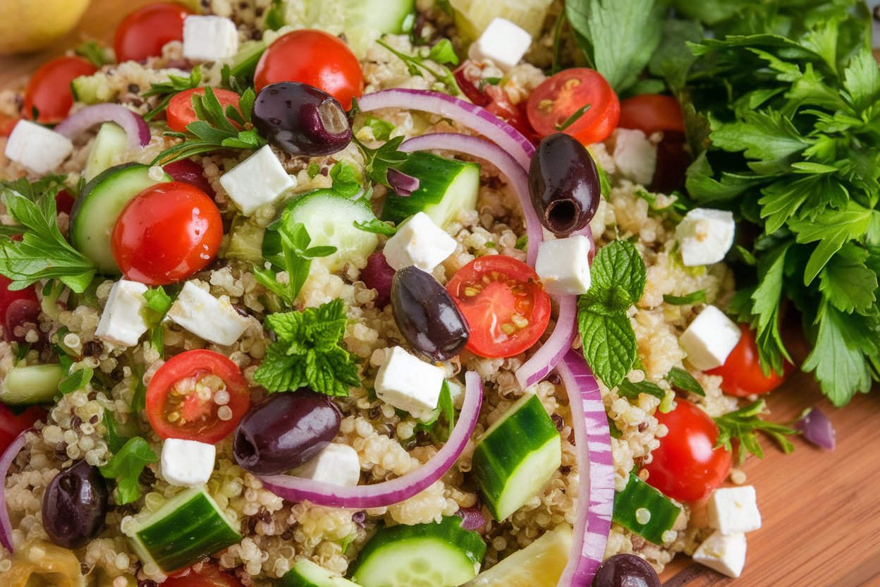 Mediterranean Quinoa Salad