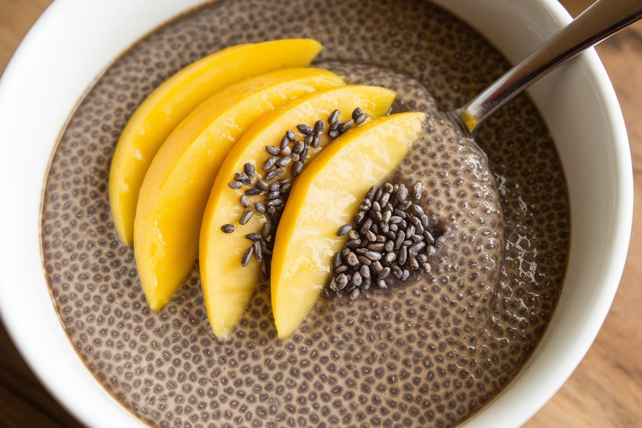 Chia Seed Pudding with Mango